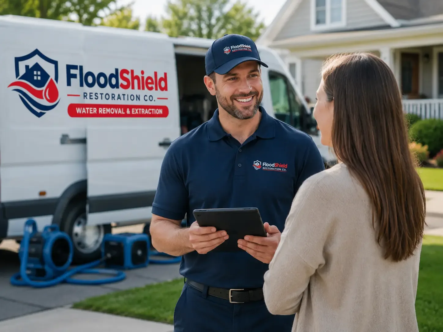 Flood Water Remediation in Copper City, MI